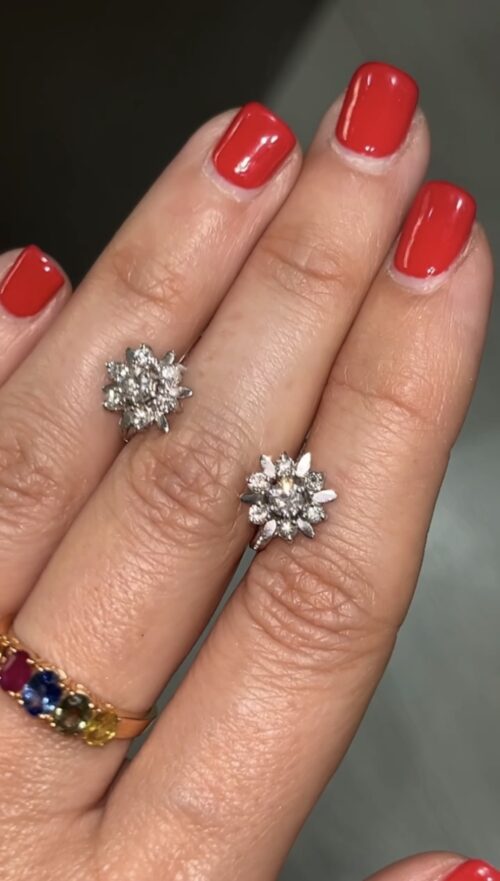 Rosetas de diamantes