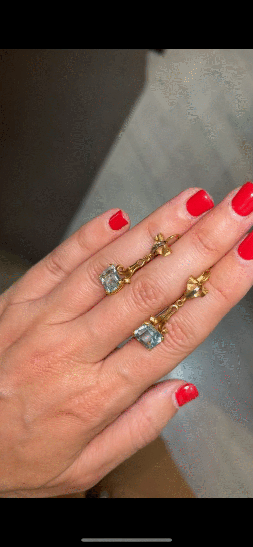 Pendientes Belle époque